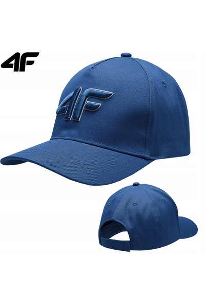 4F Șapcă cu cozoroc tip baseball 4FJSS23ACABM107 negru
