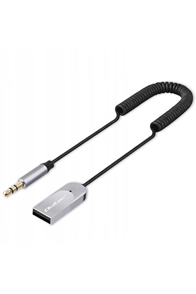 Qoltec Transmițător-receptor audio Bluetooth 6.0, RCA, AUX 3,5 mm, USB, Hi-Fi...