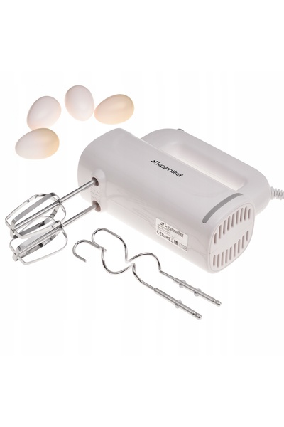 Kamille MIXER MANUAL, ROBOT DE BUCĂTĂRIE, PUTERNIC, 5 VITEZE, 4 ACCESORII