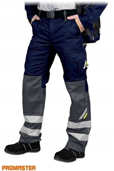 Reis Pantaloni de protecție PROM-T, bărbați, benzi reflectorizante, GYS, mări...