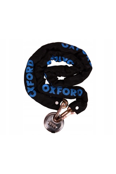 Oxford Lanț de securitate cu lacăt cu combinație 1,5m