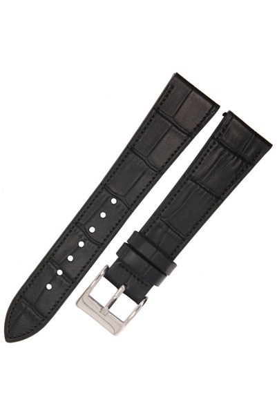 PACIFIC W14 - Negru - 20mm - Curea de ceas din piele