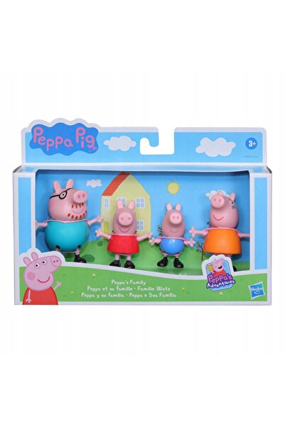 Hasbro Peppa Pig Set de 4 figurine Familia Peppa