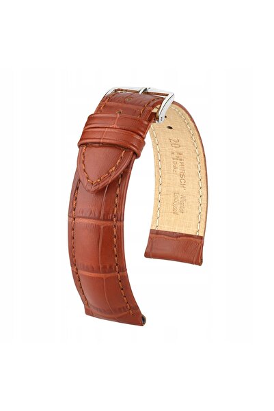 NO BRAND HIRSCH Duke XL - MARO AURIT - 20mm - Curea de ceas din piele