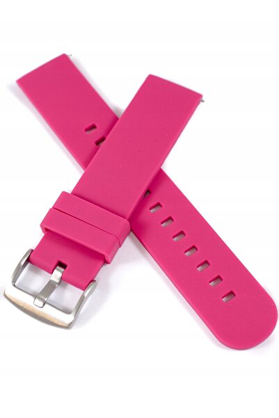 NO BRAND LAVVU LS00X20 - 20mm - ROZ - Curea de ceas din silicon