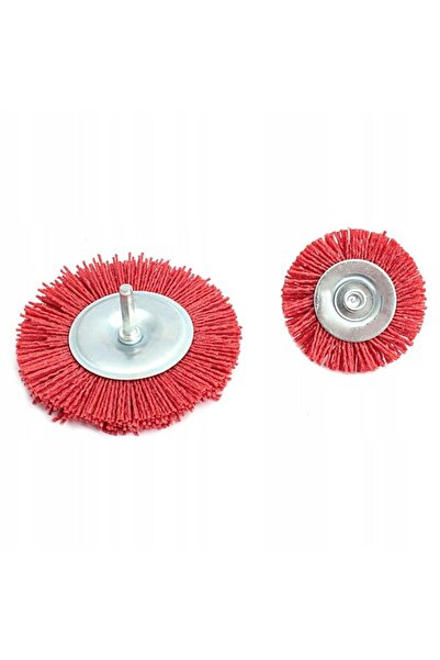 NO BRAND Perie de nailon pentru bormașină, disc abraziv, tijă 100MM, metal, lemn