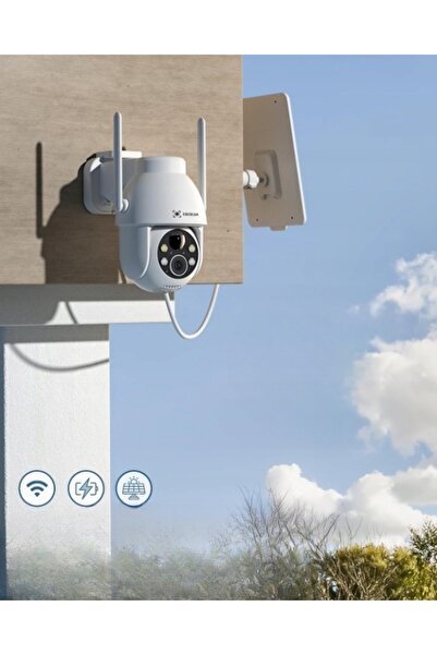 NO BRAND COCOCAM ZY-C2 Cameră de supraveghere WiFi 2.4GHz, Panou solar, 2 BUCĂȚI