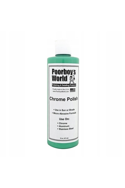 NO BRAND Pasta cromată pentru aluminiu Poorboy's Chrome, 473ml