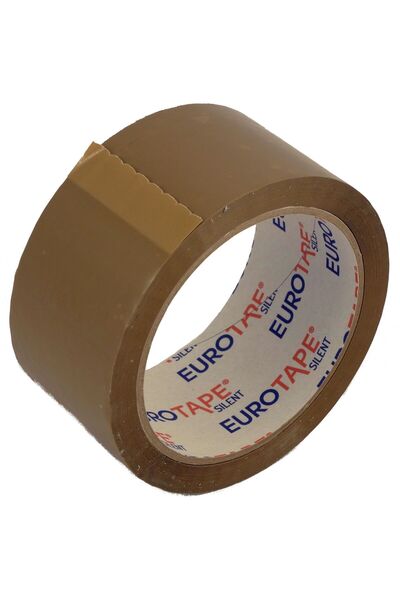 NO BRAND Bandă adezivă Eurotape maro lată 48 mm lungime 55 m 36 buc.