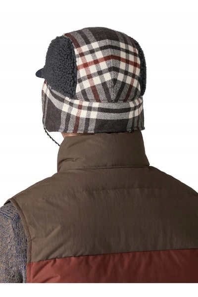 Patagonia Șapcă de baseball cu apărători pentru urechi Range - catch / negru ...