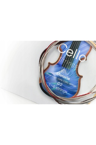 NO BRAND Corzi de violoncel 4/4 ADGC pentru începători, ideale pentru predare...