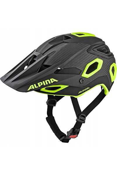 Alpina Rootage Cască de ciclism Negru-Galben Neon - 52-57