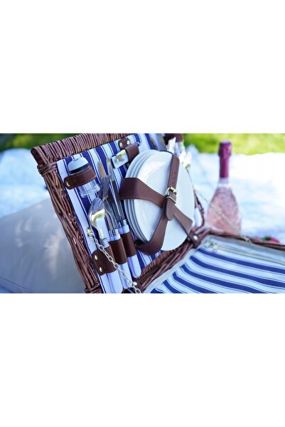 NO BRAND COȘ DE PICNIC CU IZOLAȚIE TERMICĂ WICKED WICKENED CU ECHIPAMENT PENT...