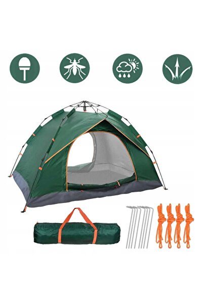NO BRAND Cort pentru 2-3 persoane, ușor, impermeabil, pentru drumeții și camping