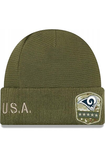NEW ERA Căciulă tip beanie Los Angeles Rams Militară Unisex