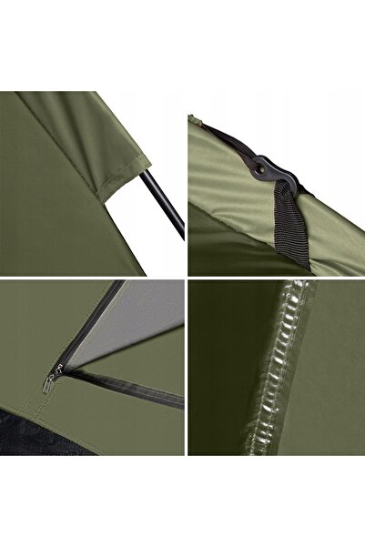 NO BRAND Cort de camping pentru 2 persoane NILS HIKER