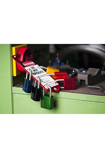 Abus Lacăt din aluminiu 72/40 Titalium galben 2 chei