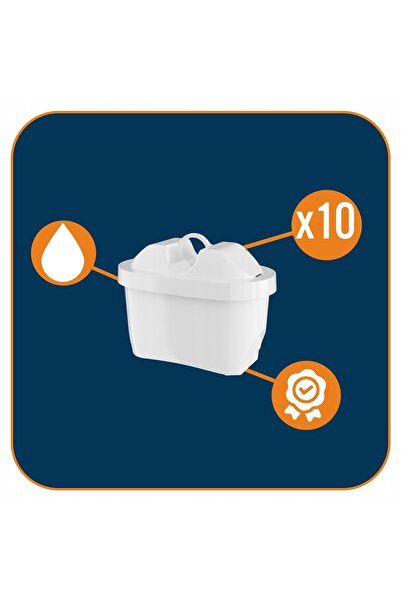 Aquaphor 10x Cartuș filtrant Maxfor+ pentru cană filtrantă de apă (Set de 6 b...