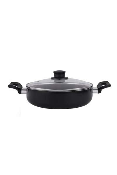 NO BRAND Oală din aluminiu Calina, joasă, 26 cm, 2,9 l