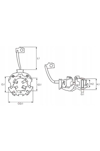 NO BRAND NOU Regulator de tensiune 14.1V IN6301: DENSO, Lexus, Lucas, Pontiac...