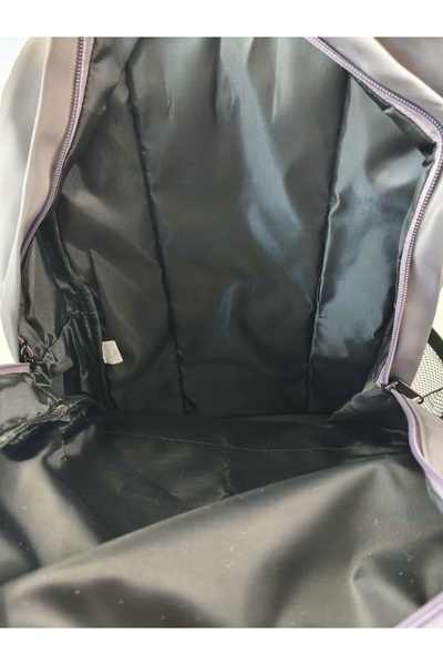 NO BRAND Rucsac TELENA A4 de mare capacitate, gri, pentru laptop, școală, urb...