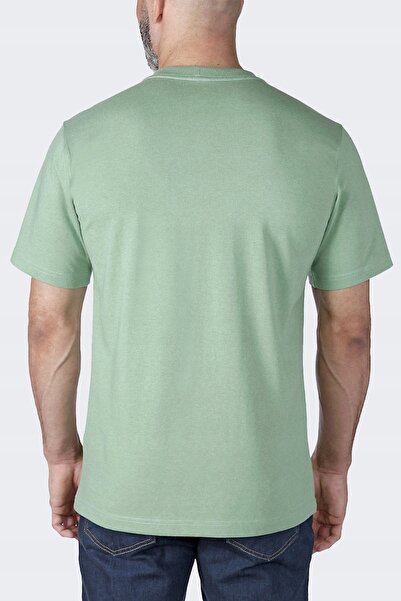 Carhartt Tricou Gros cu Logo Core GF6 Loden Frost Heather L