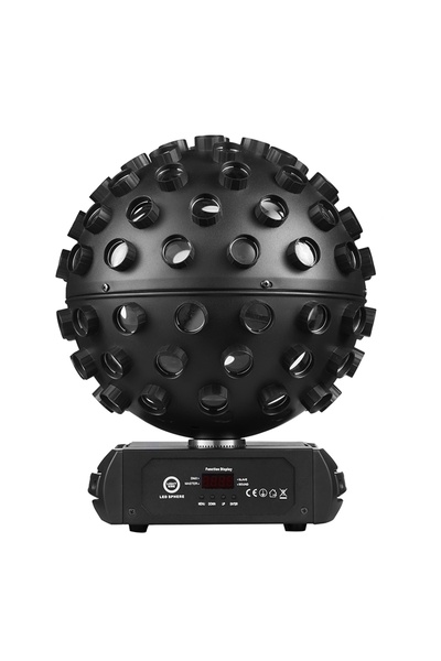 NO BRAND Sferă Disc Sferic Efect de Lumină LED 5x18W RGBWA-UV Reflector de Il...