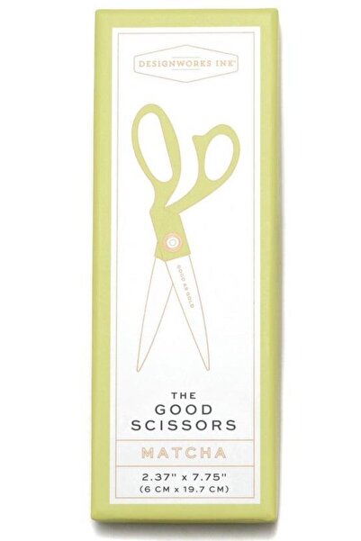 NO BRAND Foarfece Designworks Ink The Good Scissors - matcha