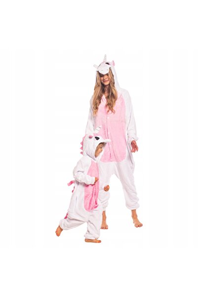 NO BRAND Pijamale pentru copii Costum Kigurumi salopetă pentru copii Unicorn ...