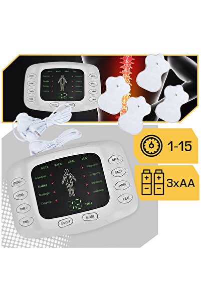 NO BRAND Electrostimulator mușchi nervi aparat de masaj AMELIORAREA DULERII 4...