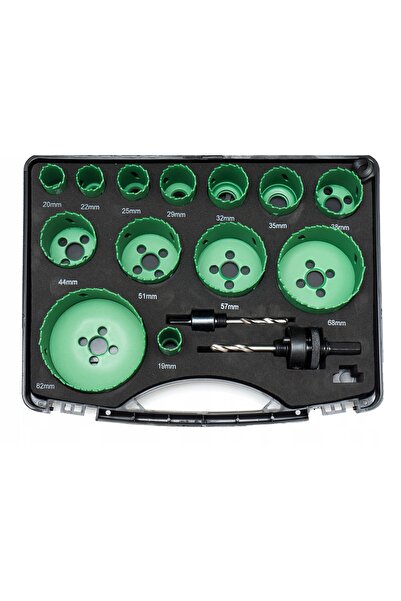 HiKOKI - Hitachi HIKOKI Set de burghie bimetalice BiM, 16 bucăți, 19-82 mm, V...