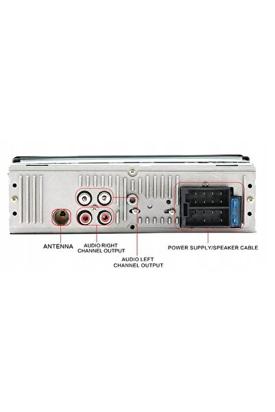 NO BRAND RADIO 1DIN BLUETOOTH USB 2.1A SD AUX MP3