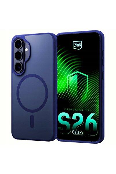 3MK Husă Galaxy S26 Smoke MagSafe, Protecție Mată