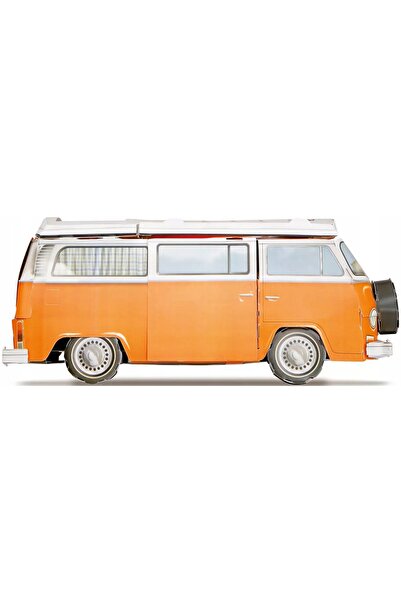 NO BRAND Mașinuță de jucărie Volkswagen Bulli T2, model din hârtie de asambla...