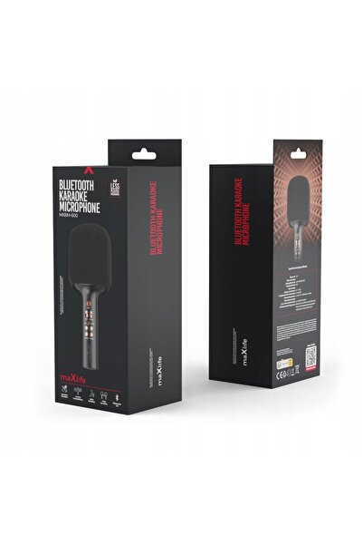 Maxlife Nutrition MICROFON KARAOKE FĂRĂ FIR CU DIFUZOR – DIFUZOR BLUETOOTH PE...