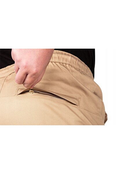 NEO Tools Pantaloni de lucru outdoor tip jogger, Dobby, bej, mărimea M, 81-28...