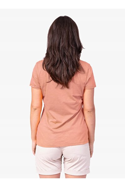 NO BRAND Tricou cu imprimeu de damă Hannah Selia II - nectar de piersici 40 (L)