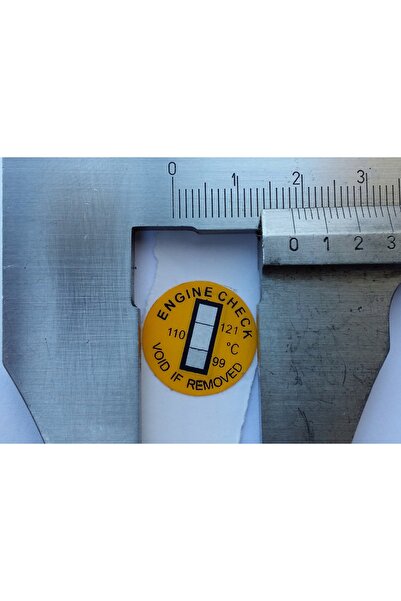 NO BRAND Indicator de temperatură 99-121 ° Sigiliu termic din plumb C, 10 buc...