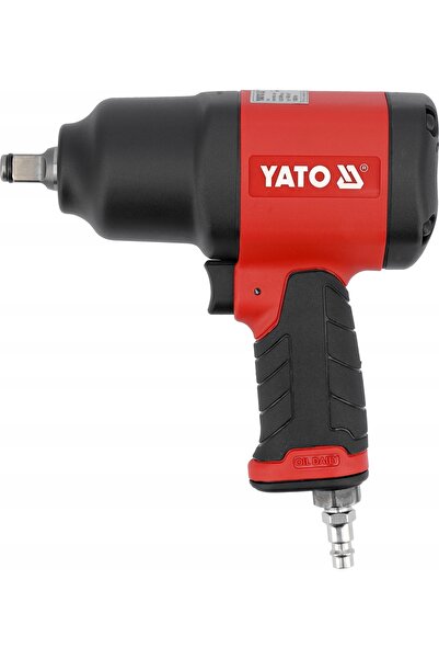 yato Cheie pneumatică compozită cu ciocan dublu de 1/2 " 1800 Nm