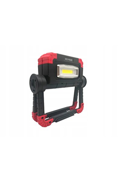 NO BRAND LAMPĂ DE LUCRU PORTABILĂ DUBLĂ HALOGEN LED COB CU POWERBANK USB