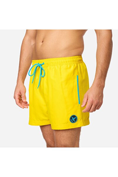 NO BRAND Șorturi de înot pentru bărbați, cu uscare rapidă, Ladeheid, galben, 3XL
