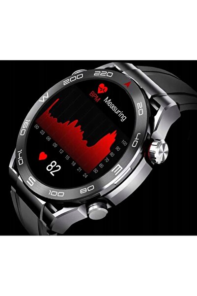 NO BRAND Smartwatch Smart-Trend SMARTWATCH BĂRBĂTESC GLUCOMETRUL argintiu