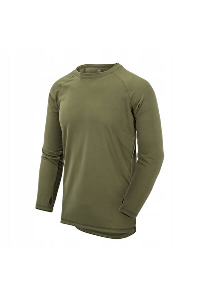 NO BRAND Lenjerie termică Helikon-Tex cu mânecă lungă, verde, mărimea XXL