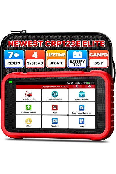 Launch Tester de diagnosticare auto OBD2 CRP123E V3.0, pentru motor, ABS, SRS...