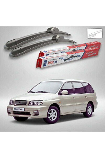 TEAMCAR Wipers Kia Joice Facelift MPV 2001-2003 | Front Set Flat – TeamCar®