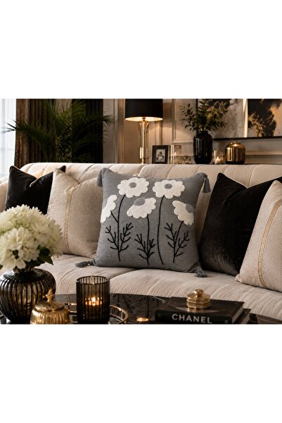 AHSEN TASARIM Decorative Pillowcase, Throw Pillow, Sofa Throw Pillow