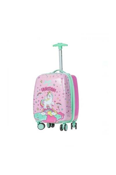 OEM Valiză pentru copii cu design de unicorn, 50 x 31 x 21 cm, 22 litri