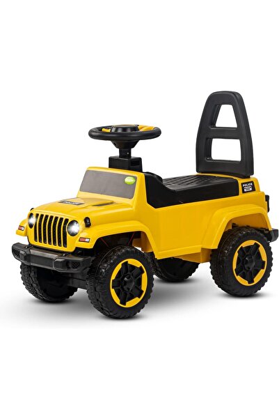 BAYBEE Raven Kids Push Ride-On Car with Steering Wheel, Music and Lights Toy ...