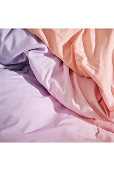 NO BRAND Set de lenjerie de pat multicolor pastel 200x200/50x60 IKEA FLÄDERBUSKE
