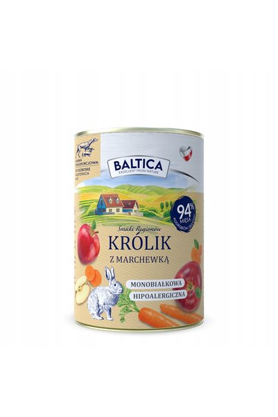 NO BRAND BALTICA MONOPROTEIN hrană umedă Hipoalergenică pentru câini RECEPTĂ ...